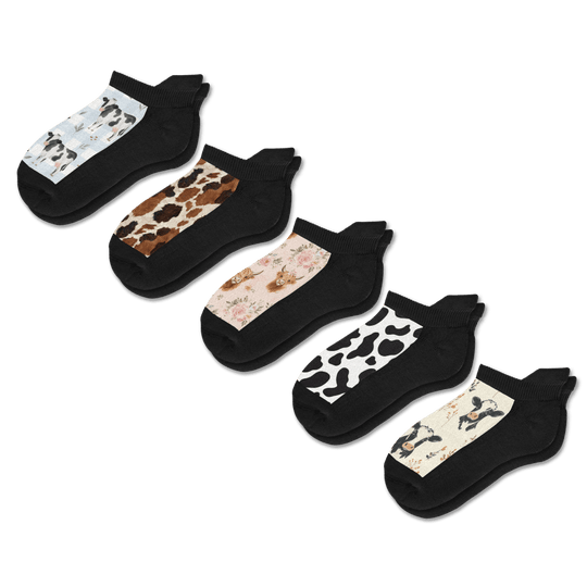 Prairie Dreams Ankle Socks 5-Pack Bundle