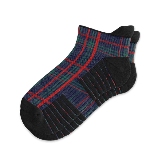 Scotch Plaid Ankle Compression Socks