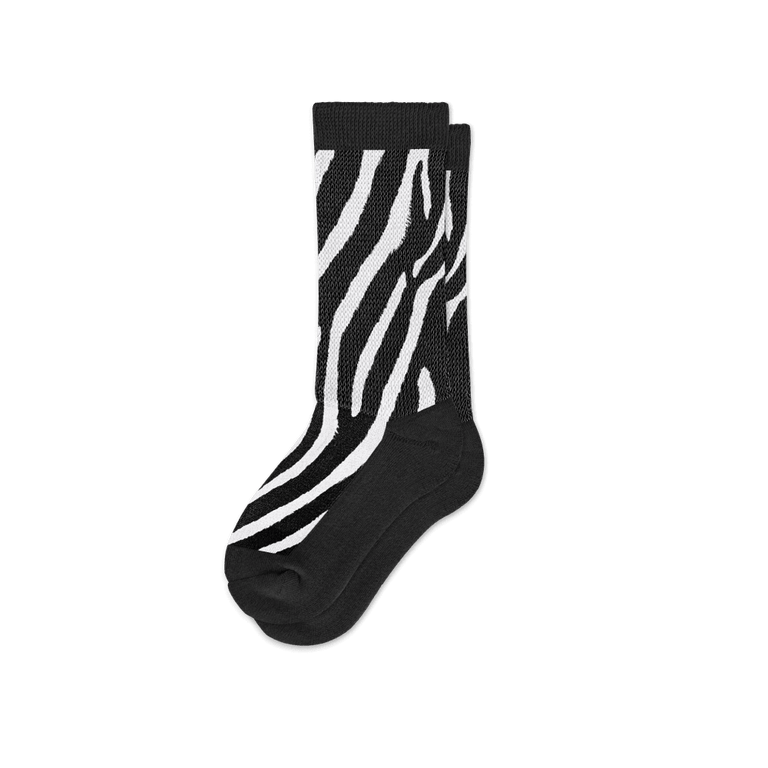 Zebra Stripes EasyStretch™ Socks