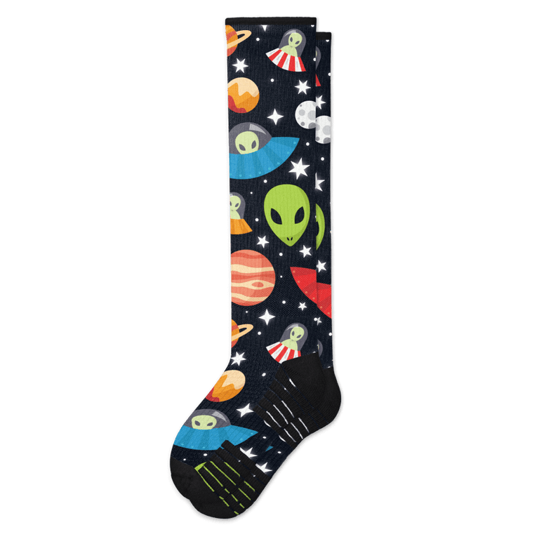 Alien Invasion Compression Socks