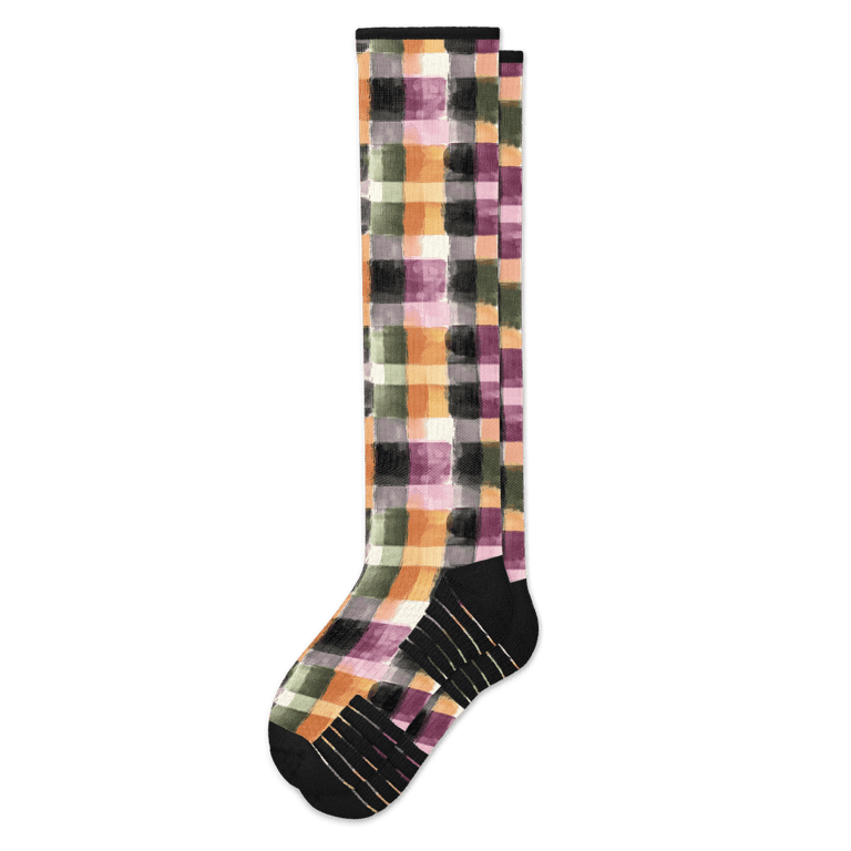 Picnic Plaid Compression Socks