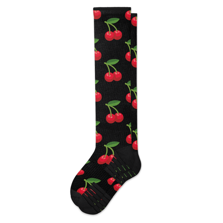 Very Cherry Compression Socks
