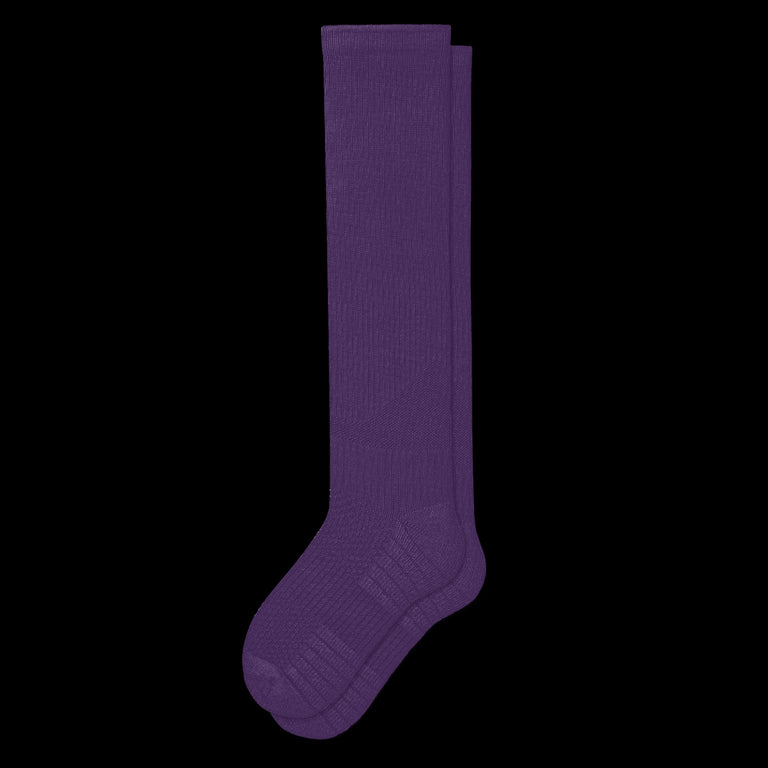 Royal Purple Compression Socks