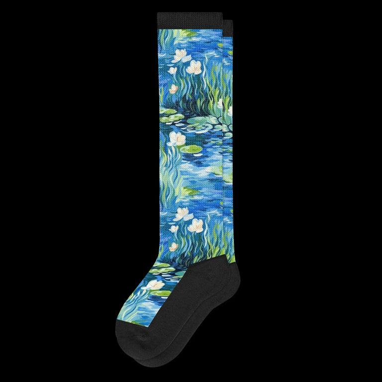 Water Lily EasyStretch™  Socks