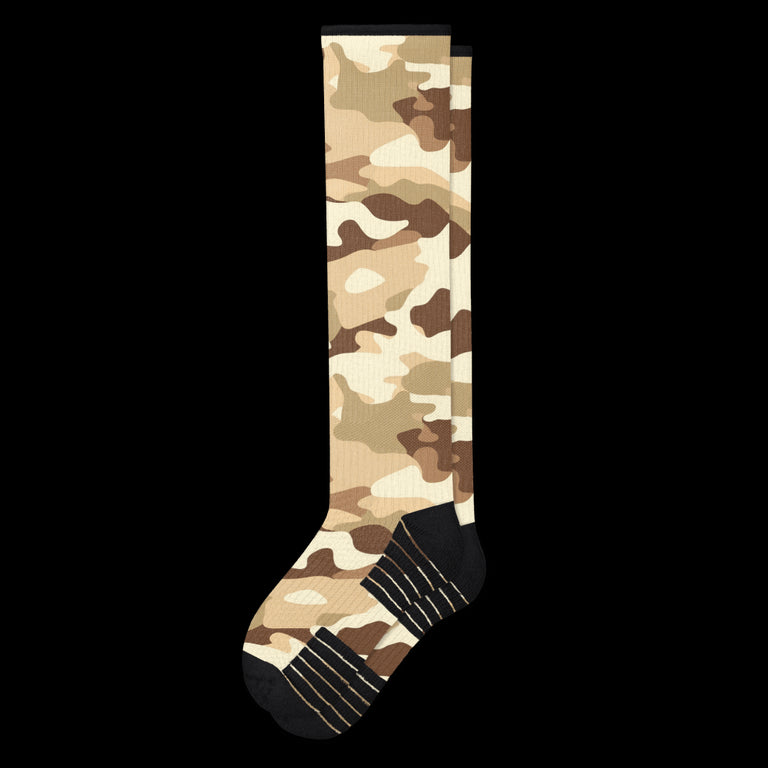 Desert Camo Compression Socks