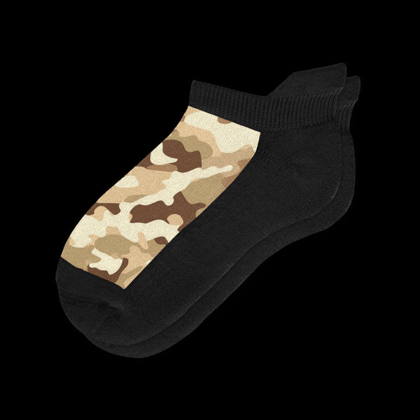 Desert Camo Ankle Socks