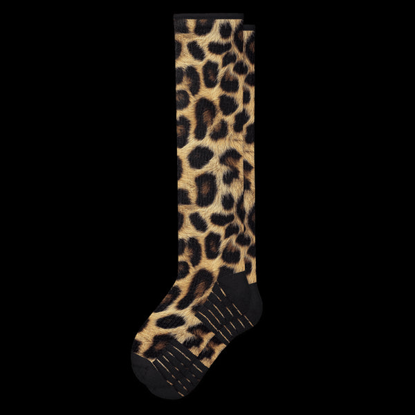 Leopard Print Compression Socks