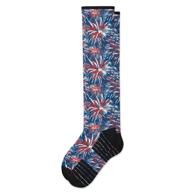 Patriotic Blast Compression Socks