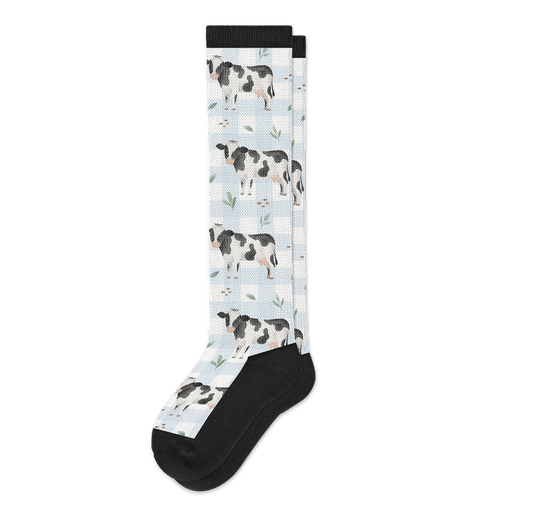 Udderly Plaid EasyStretch™ Socks