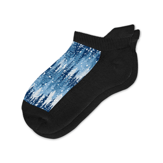 Winter Blues Ankle Socks