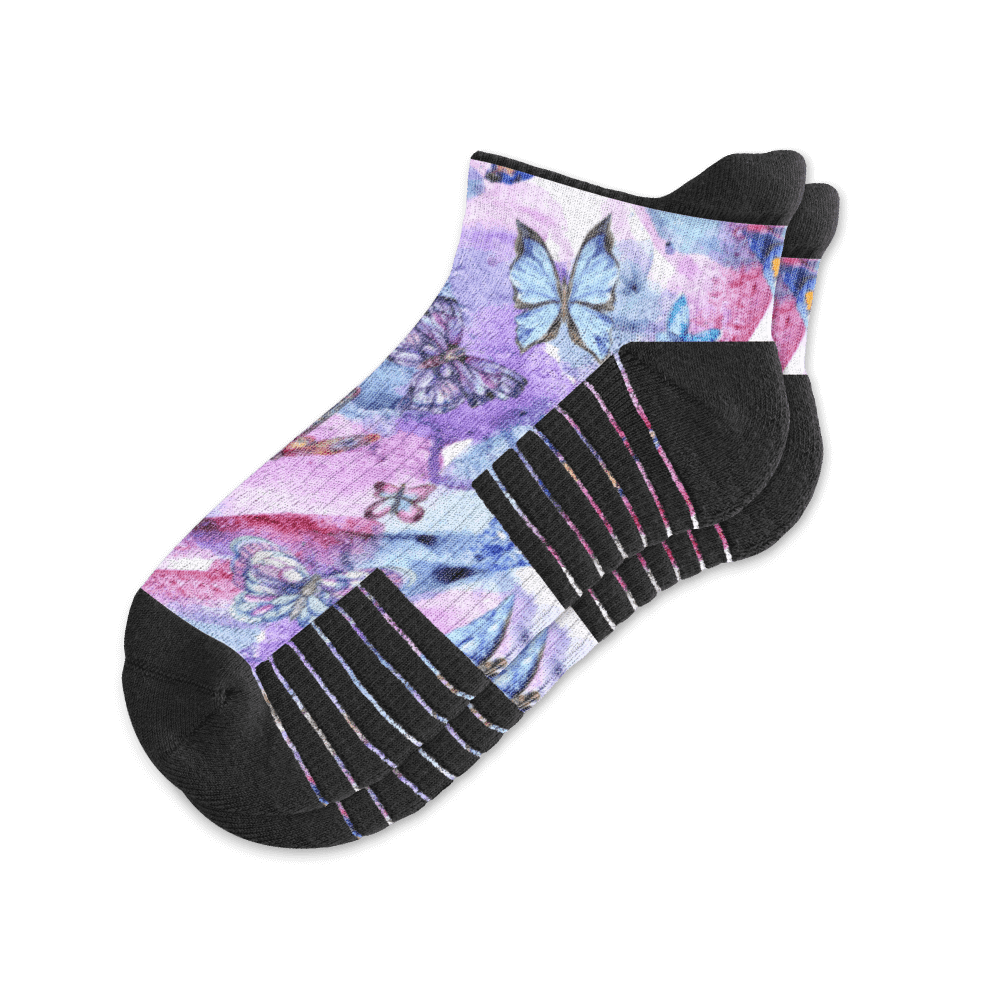Butterflies ankle compression socks