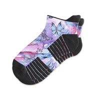 Butterflies ankle compression socks