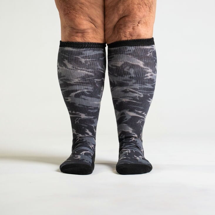 Camo Compression Socks From Viasox Front View